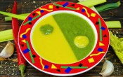 Инь-Ян — овощной суп на курином бульоне