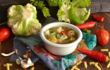 Вегетарианский суп с цветной капустой