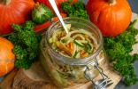 Полезный салат из зелёной редьки с запеченной тыквой — едим и худеем