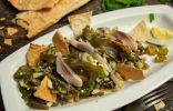 Лёгкий рыбный салат с морской капустой без майонеза