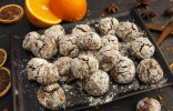 Шоколадное печенье «Мраморное» с апельсином и грецкими орехами