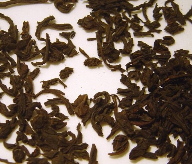 Высушенные чайные листья