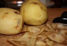 Пятна на картофеле