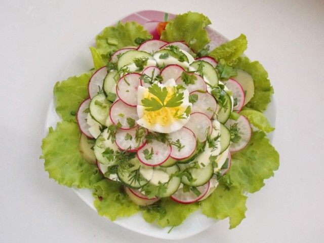 Украсим салат