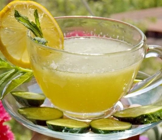 Огуречный лимонад