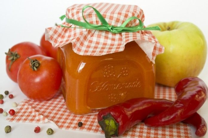 Острый кетчуп с антоновкой. Пошаговый рецепт с фото — Ботаничка