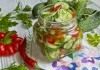 Салат из огурцов с болгарским перцем – на зиму