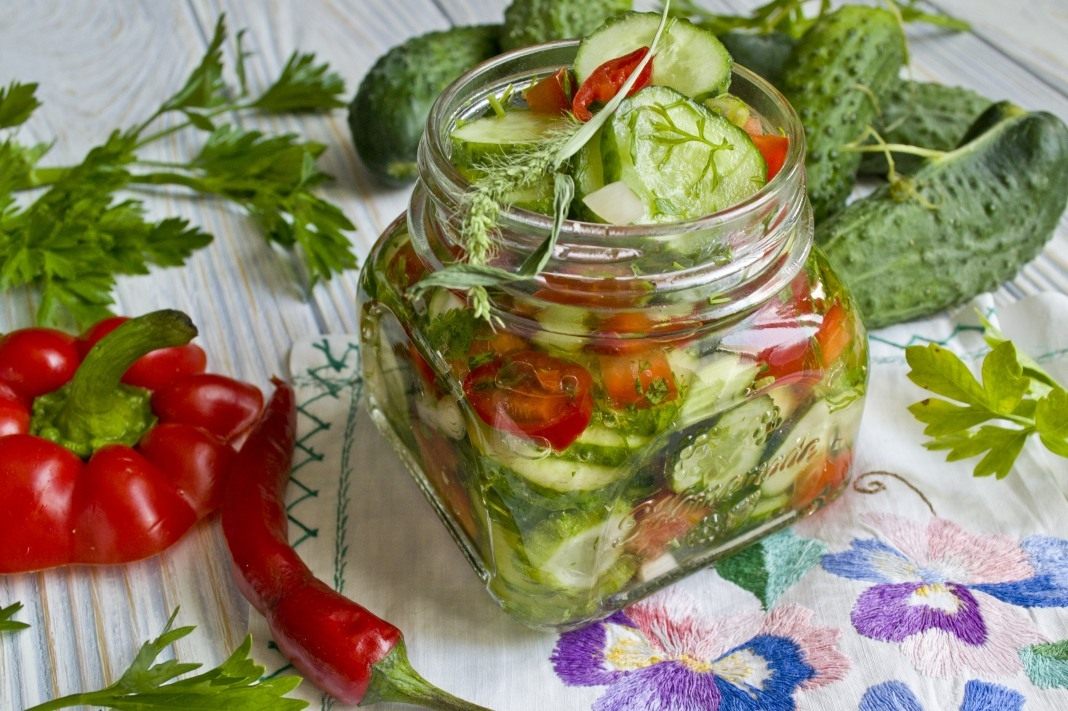 Салат из перца на зиму, пошаговый рецепт на ккал, фото, ингредиенты - Римма