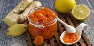 Варенье из моркови с имбирём и лимоном