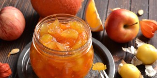 Варенье из тыквы с физалисом, яблоками и апельсином