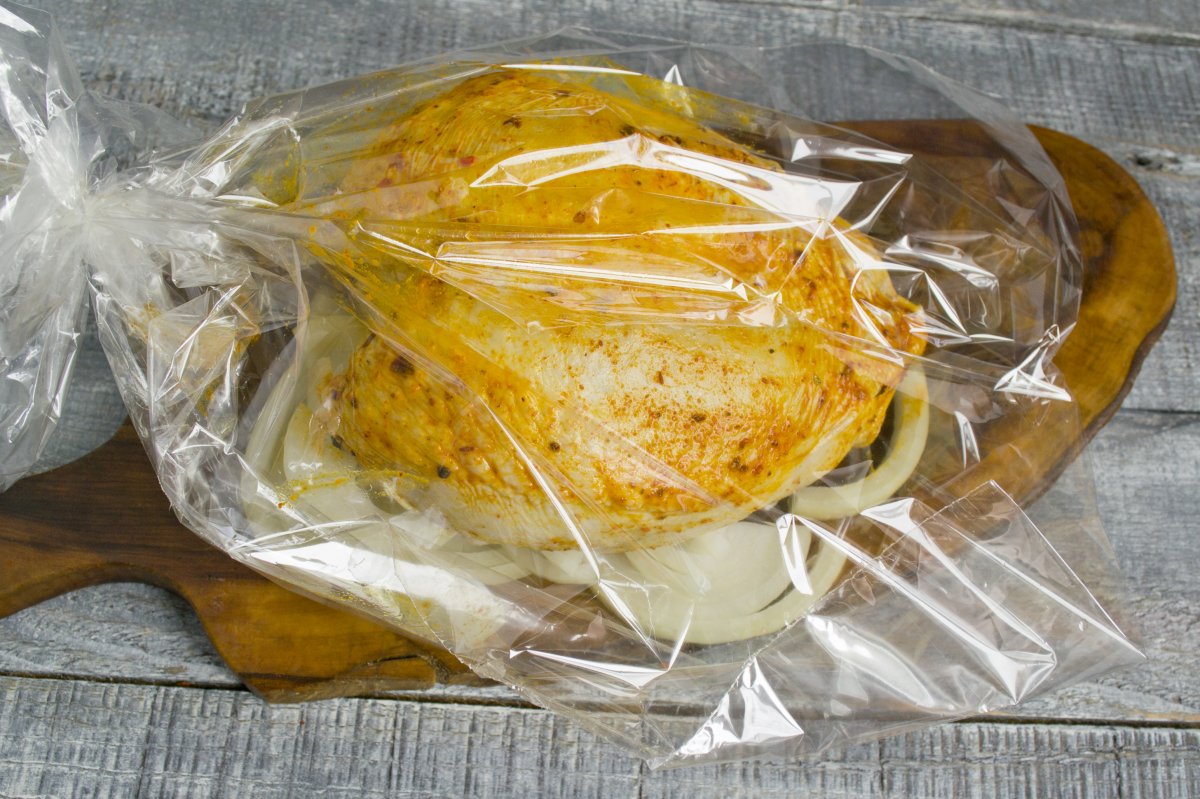 Рецепт окорочка в пакете для запекания в духовке рецепт с фото