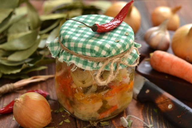 Куриная тушёнка в духовке