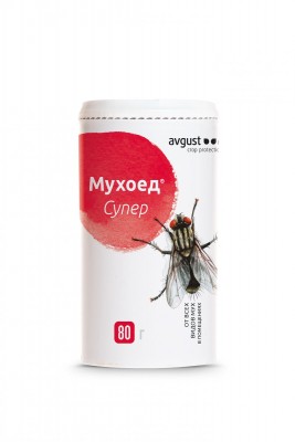 «Мухоед-Cупер» - надёжное средство, чтобы избавиться от мух