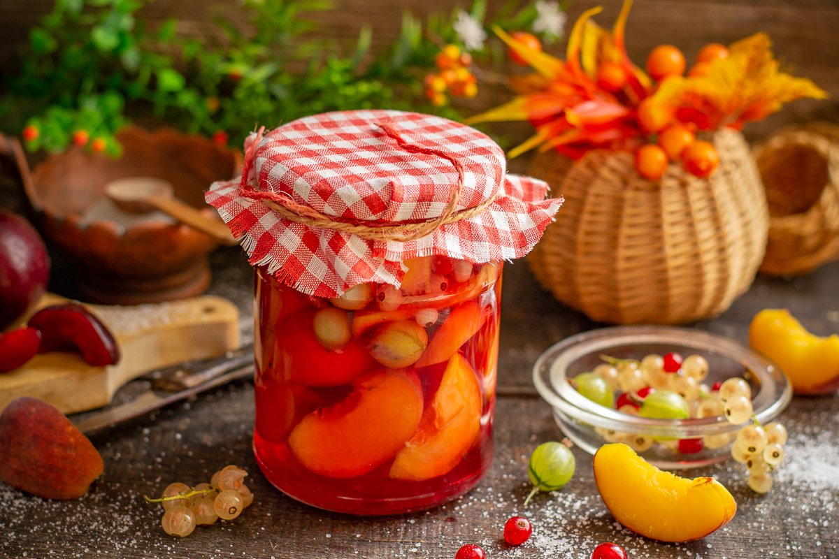 Домашние компоты из фруктов и ягод на зиму - рецепты и советы - Своими Руками
