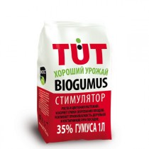 Биогумус TUT хороший урожай, 1л, гранулы 35 % гумуса, 61 рубль