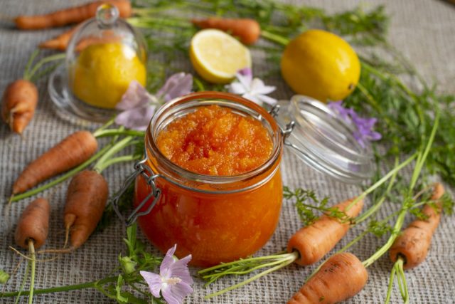 Варенье из моркови с лимоном — вкусное и полезное