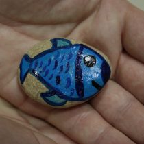 Декоративный камень «Рыбка»