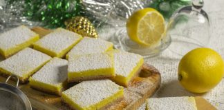 Лимонное пирожное к празднику — яркое и ароматное