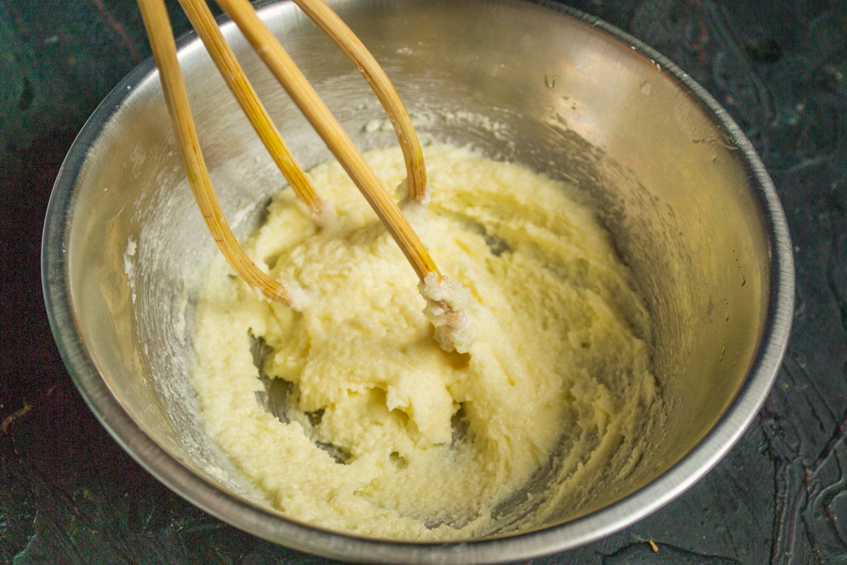 Простой яблочный кекс с клюквой — мини-кекс на двоих | Рецепт и шаги приготовления