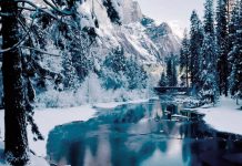 Лучший источник талой воды - горные реки