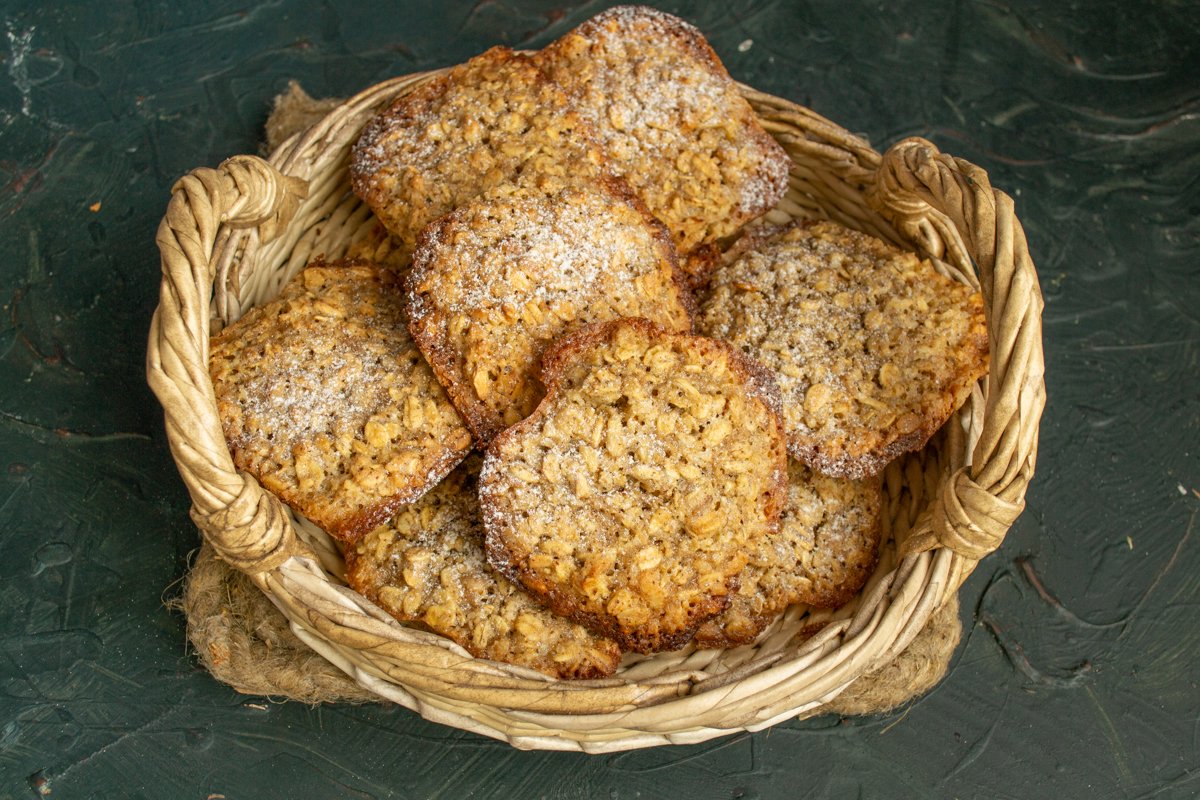 Ароматное печенье с грецкими орехами и корицей (готовим вместе с 
