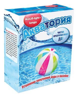 Препарат «Акватория: Aqua-light – longo» для бассейна