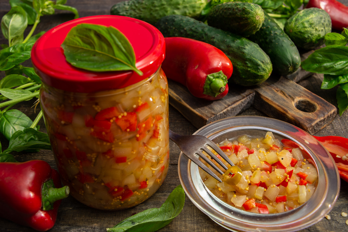 Салат из огурцов с горчицей – пошаговый рецепт приготовления с фото