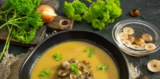 Грибной суп-пюре с опятами, или Самый вкусный суп осени