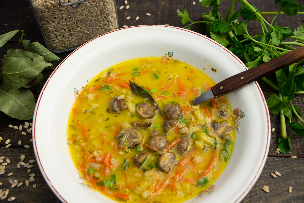 Суп из свежих шампиньонов — лучшие рецепты