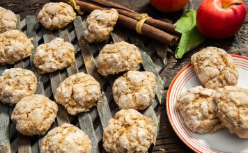 Рассыпается во рту — яблочное печенье с трещинками Рассыпается во рту — яблочное печенье с трещинками