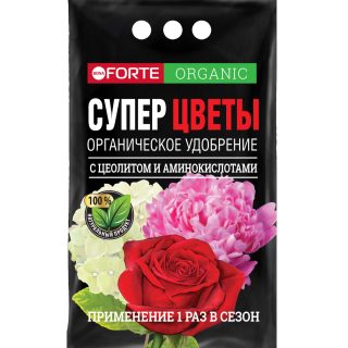 Удобрение органическое «Супер Цветы» Bona Forte