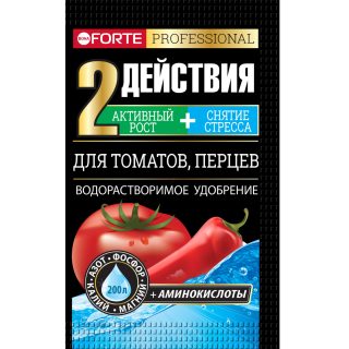 Водорастворимое удобрение для томатов и перцев Bona Forte