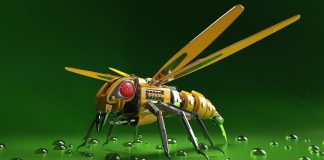 Инженеры создали уникального робота-пчелу, способного летать как настоящее насекомое.
