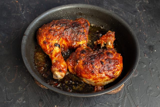 Курица барбекю в духовке рецепт с фото пошагово