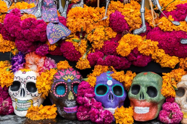 В Мексике и многих других странах Латинской Америки оранжевые бархатцы – обязательный атрибут праздника под названием «День мертвых»