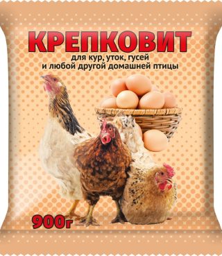 Кормовая добавка «Крепковит» для кур и птицы