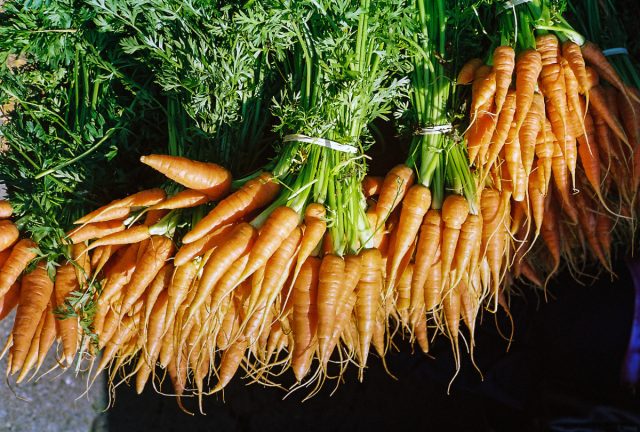 У морковной ботвы сильный землистый вкус, который сильно отличается от самой моркови