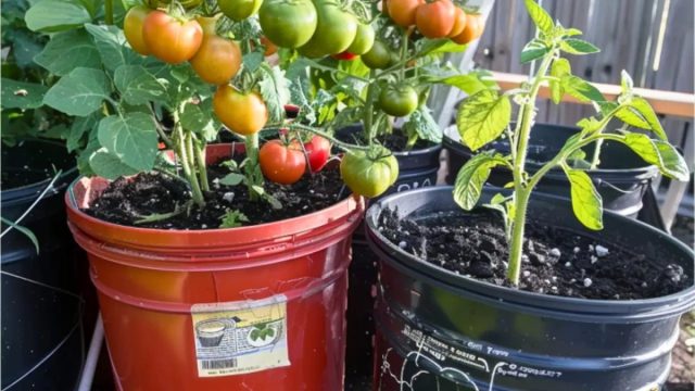 Фёдор Ригин более 30 лет выращивал помидоры в вёдрах и считал, что у такого способа есть масса преимуществ перед возделыванием на грядках