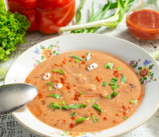 Гаспачо, холодный томатный суп
