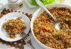 Гречка с куриной тушенкой в духовке