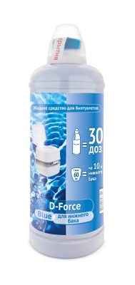 Средство D-Force Blue предназначено для нижних баков. Это великолепный деструктор твёрдых фракций отходов, в том числе, туалетной бумаги. Средство D-Force Blue предназначено для нижних баков. Это великолепный деструктор твёрдых фракций отходов, в том числе, туалетной бумаги.