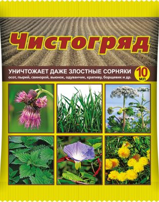 Хотя «Чистогряд» можно использовать для борьбы с сорняками весной, в предпосевной период, большинство долгосрочных проблем можно и нужно решить ещё с осени. Хотя «Чистогряд» можно использовать для борьбы с сорняками весной, в предпосевной период, большинство долгосрочных проблем можно и нужно решить ещё с осени.