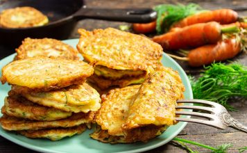 Драники из кабачков и моркови