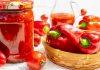 Лечо из красного перца с физалисом